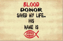 Blood Donor Jesus (Vintage) 3'X5' Flag ROUGH TEX® 100D Trump
