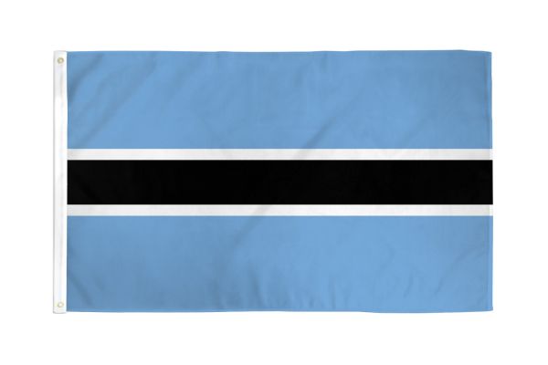 Botswana 3'X5' Country Flag ROUGH TEX® 68D Nylon