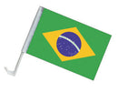 Brazil - 12''X18'' Car Flag 68D
