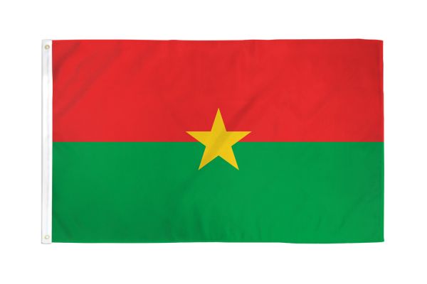 Burkina Faso 3'X5' Country Flag ROUGH TEX® 68D Nylon