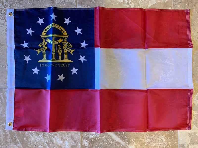 Georgia Flag Rough Tex ® 2'x3' 150D