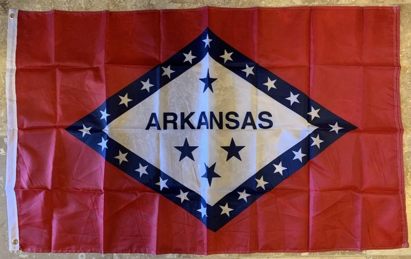 Arkansas Flag 3'X5' Rough Tex® 150D Nylon