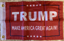 TRUMP M A G A IV RED FLAG- 12x18 Rough Tex®