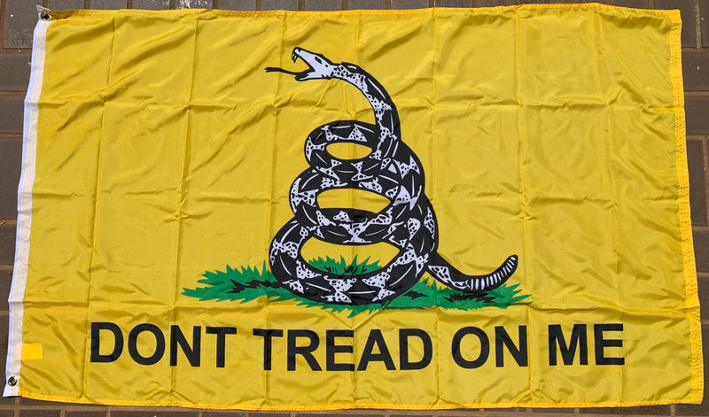 Gadsden XXL Snake Design 3'X5' Flag Rough Tex® 100D