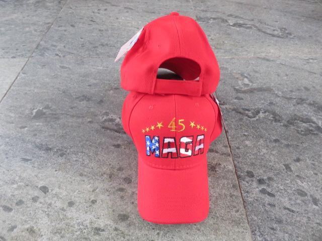 TRUMP CAP 45 RED HAT