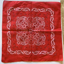 Collection Two Of Assorted Fashion Bandana Head Wrap In Various Patterns And Designs 100% Cotton 22"X22"