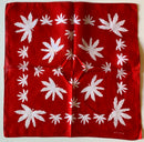 Assorted Cannabis Themed Bandana Head Wraps 100% Cotton 22"X22"