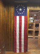 Colonial Pulldown 8'x2' American Embroidered Stars & Sewn Stripes 100% Rough Tex Nylon