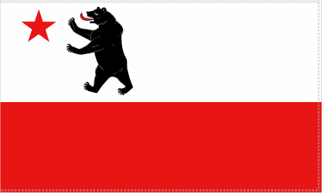 California First Bear 3'X5' Flag Rough Tex® 100D