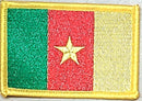Cameroon Embroidered Patch