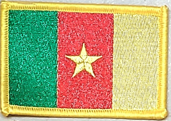 Cameroon Embroidered Patch