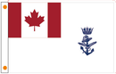 Canadian Naval Ensign 12"x18" Flag ROUGH TEX® 100D With Grommets