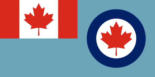 Canadian Air Force 12"x18" Flag ROUGH TEX® 100D With Grommets