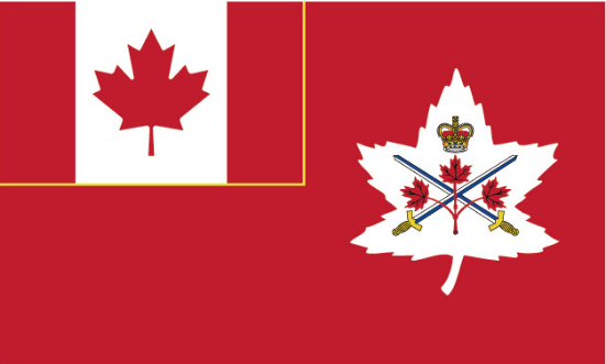 Canadian Army 12"x18" Flag ROUGH TEX® 100D With Grommets