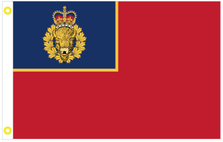 Canadian Mounted Police 2'x3' Flag ROUGH TEX® 100D