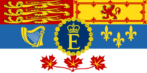 Canadian Royal Standard 3'X5' Flag ROUGH TEX® 100D