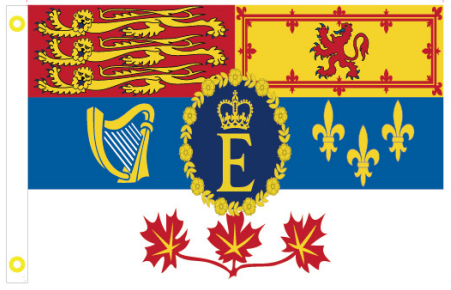 Canadian Royal Standard 2'x3' Flag ROUGH TEX® 100D