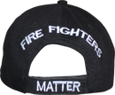 Fire Fighters Matter Memorial Red Line Black Cap