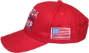 Florida Trump 2024 USA 45 Red Embroidered Cap