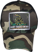 Gadsden Patch Camo Embroidered Cap Mesh Back