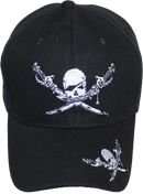 Key West Surrender The Booty Black Embroidered Cap