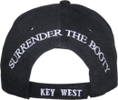 Key West Surrender The Booty Black Embroidered Cap