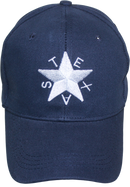 Lorenzo De Zavalla Navy Embroidered Cap