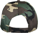 USA Black Patch Camo Embroidered Cap