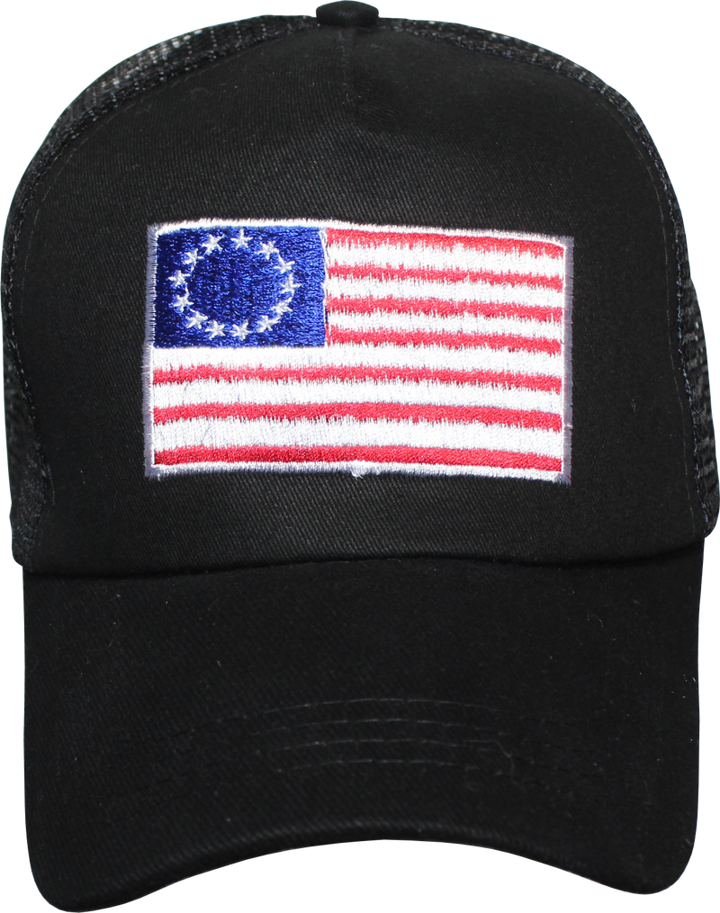 Cap - Betsy Ross Flag Patch Mesh