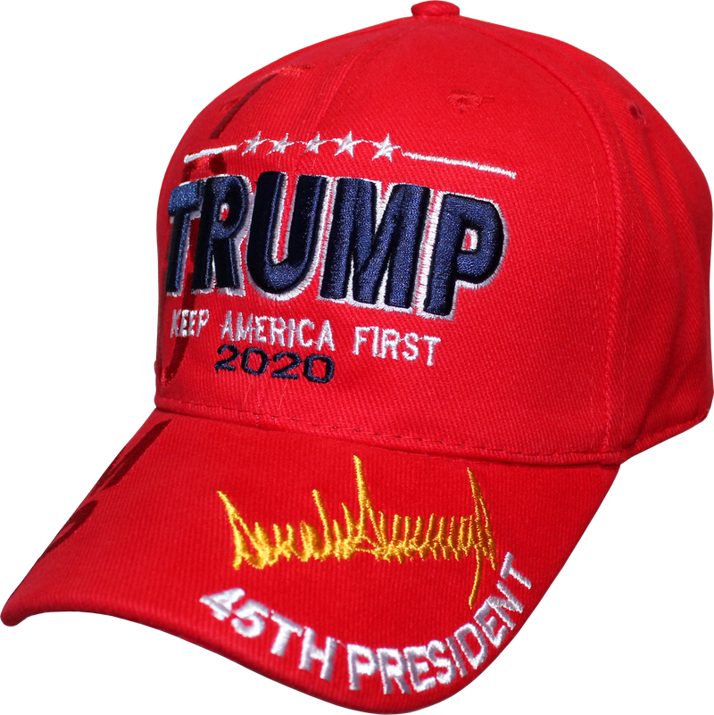 Cap - Trump 2020 KAF 45th Signature With Shadow