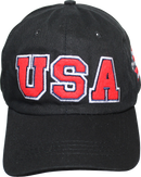 Cap - USA Distressed Black