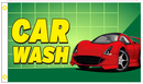 Car Wash Green 3'X5' Flag Rough Tex® 100D