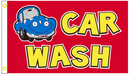 Car Wash Red 3'X5' Flag Rough Tex® 100D