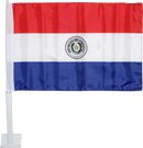 Paraguay 12''X18'' Car Flag Double Sided