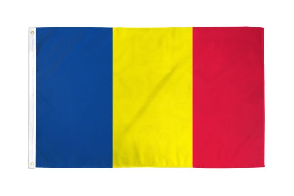 Chad 3'X5' Country Flag ROUGH TEX® 68D Nylon