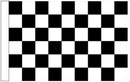 Checkered 12"x18" Single Sided Flag ROUGH TEX® 100D With Grommets