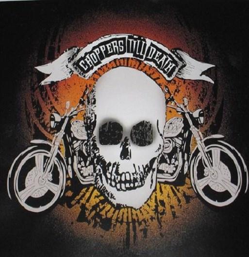 Choppers Until Death Deluxe Polar Fleece Blanket