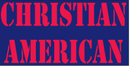 Christian American Bumper Sticker
