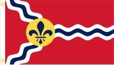 City of Saint Louis 3'x5' Flag ROUGH TEX® 68D Nylon