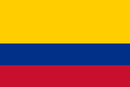 Colombia 12"x18" Car Flag Flag ROUGH TEX® 68D Single Sided