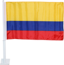 Colombia 12"x18" Car Flag Flag ROUGH TEX® Double Sided