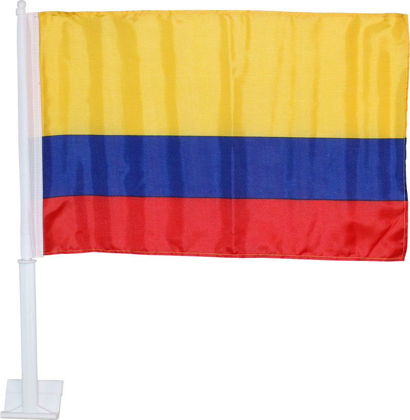 Colombia 12"x18" Car Flag Flag ROUGH TEX® Double Sided
