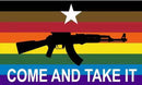 Come And Take It Rainbow Pride 3'X5' Flag ROUGH TEX® 100D