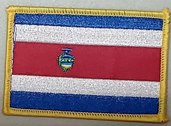 Costa Rica Embroidered Patch