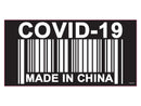 Covid-19 Made In China - Bumper Sticker