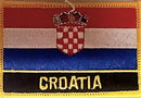 Croatia Embroidered Patch
