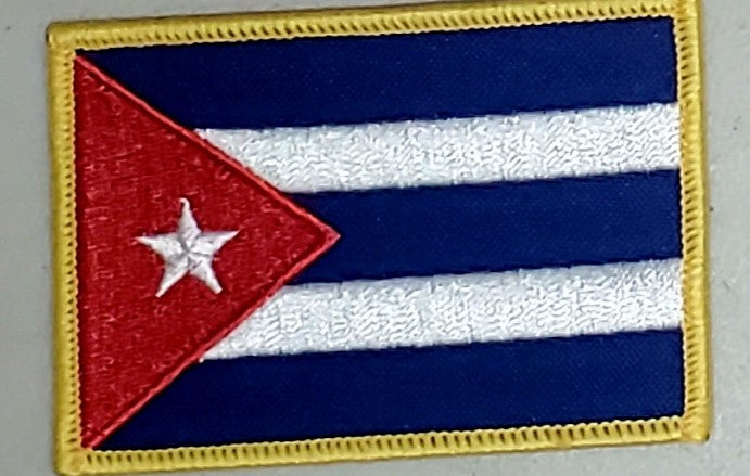 Cuba Embroidered Patch
