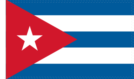Cuba 3'X5' Flag ROUGH TEX® 150D