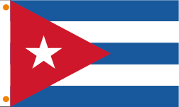 Cuba 2'x3' Flag ROUGH TEX® 68D Nylon