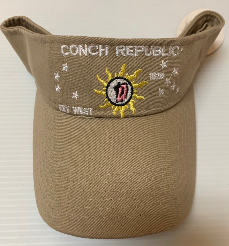 Conch Republic Key West Khaki - Visor